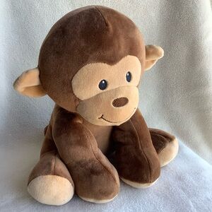 Animal Adventure WelloBeez Plush Brown Monkey Stuffed Animal Toy